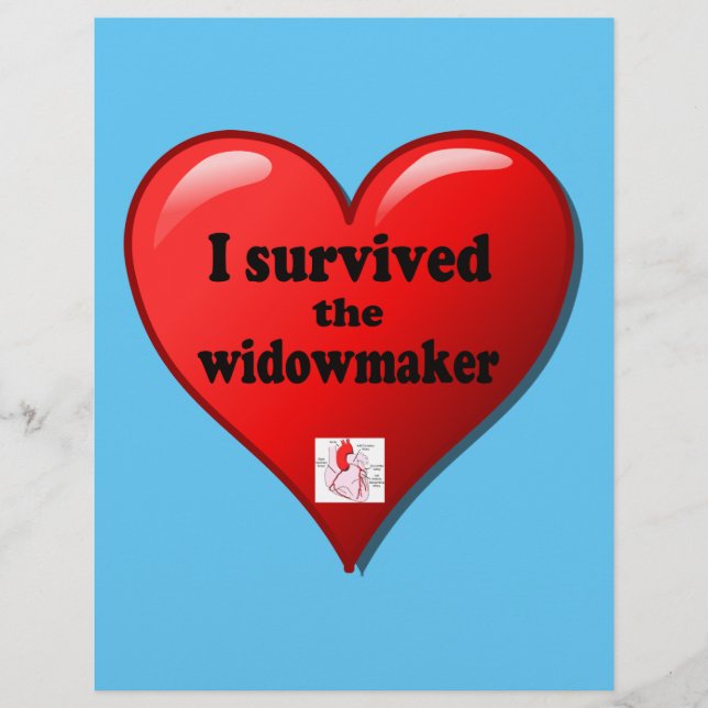 Papier I Survived the widowmaker (Devant)