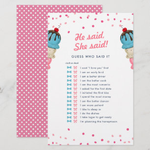 Papier Il A Dit Qu'Elle Devine Qui Meilleur Jeu De Fête d