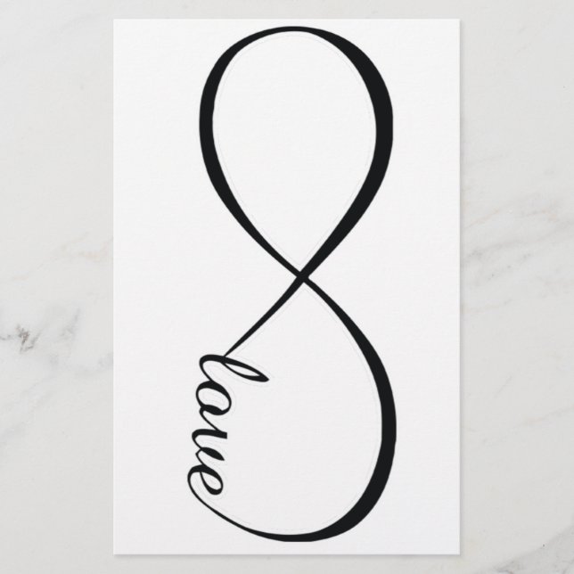 Papier Infinity Love (Devant)