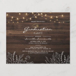 Papier Invitation à la fête de fin d'études 2026