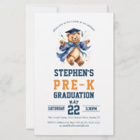 Invitation à la fête de remise des diplômes de mat