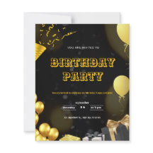 invitation anniversaire
