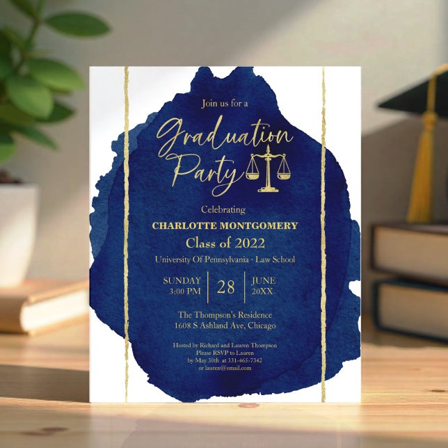 Papier Invitation au budget du parti de la Faculté de dro (Créateur téléchargé)