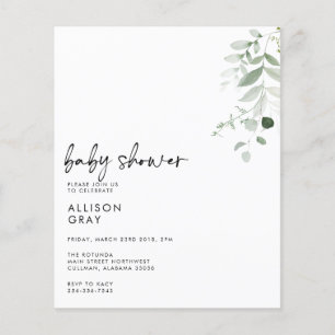 Papier Invitation baby shower