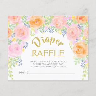 Papier Invitation de baby shower de calorifuge rose roses