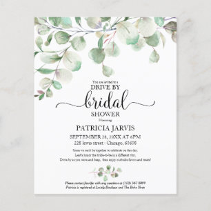 Papier Invitation de baby shower de mariage sur le thème 