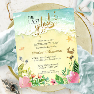 Papier Invitation de budget pour enterrement de vie de je