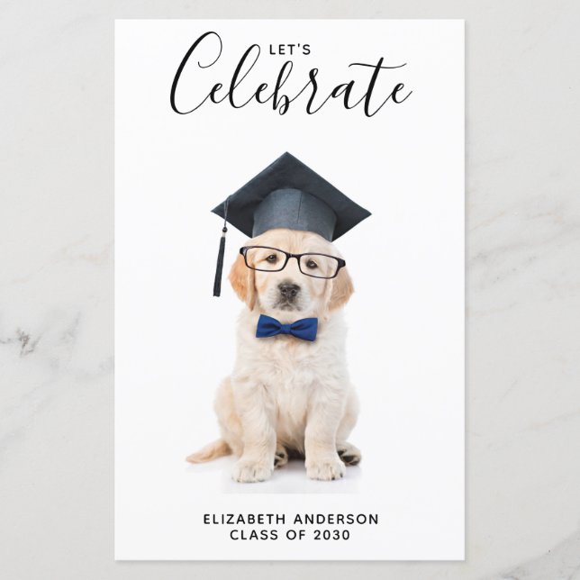 Papier Invitation de fin d'études de fin d'études pour ma (Devant)