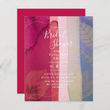 Invitation de la Fête de l'mariée d'or rouge du Be