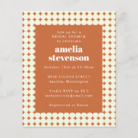 Invitation de mariage moderne et économique en poi