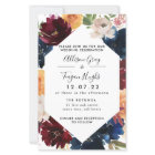 Invitation mariage de automne | Budget