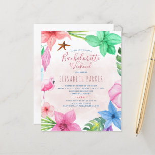Papier Invitation pas chère pour enterrement de vie de je