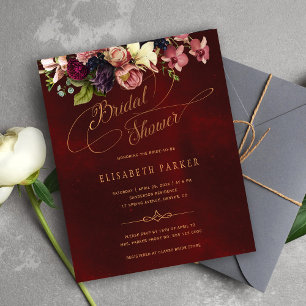 Papier Invitation pas chère pour une fête de fiançailles 
