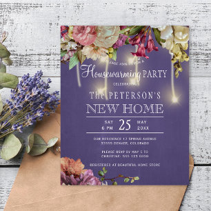 Papier Invitation pas chère pour une fête de pendaison de