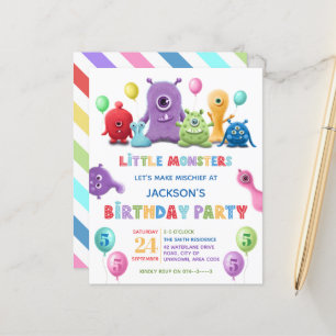 Papier Invitation pour la fête d'anniversaire de Kid Litt