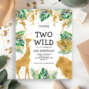 Papier Invitation pour le 2ème anniversaire de Budget Two