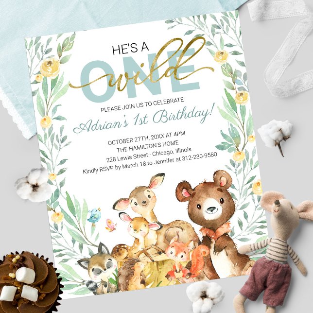 Papier Invitation pour le premier anniversaire de Budget, (Créateur téléchargé)