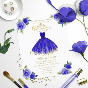 Papier Invitation pour Quinceañera à petit budget Robe do