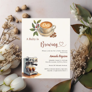 Papier Invitation pour une Baby Shower "Bébé en préparati