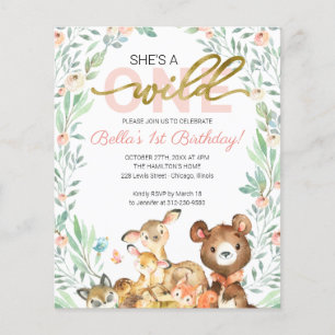Papier Invitation Premier Anniversaire Budget Elle Est Un