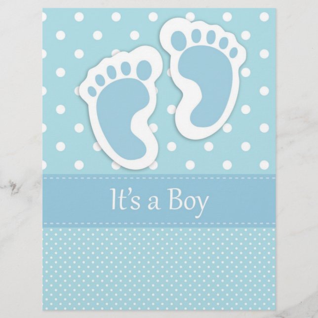 Papier It's A Boy (Devant)
