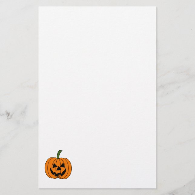 Papier Jack O'Lantern (Devant)