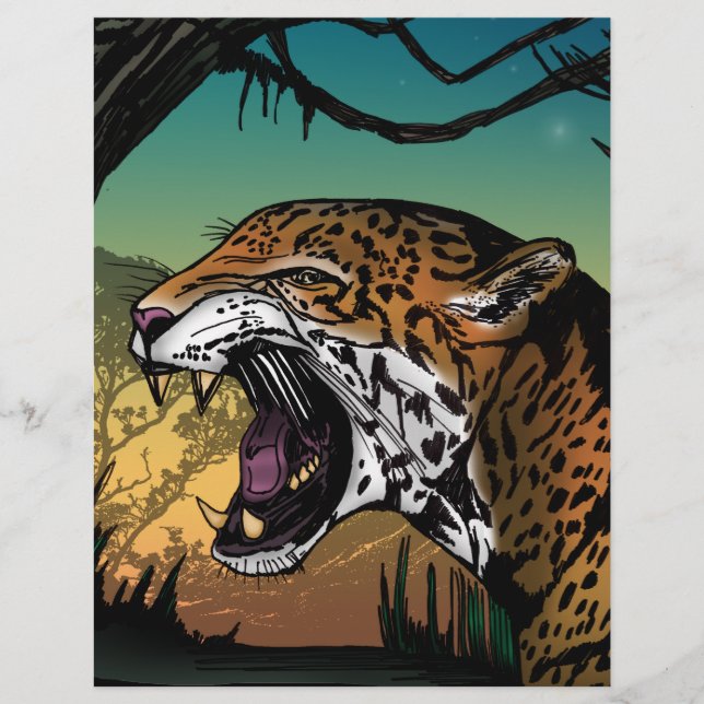 Papier Jaguar (Devant)