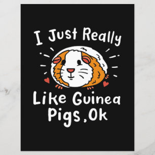 Papier J'Ai Juste Vraiment L'Air De La Guinée Pig Kawaii