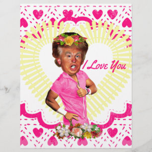 Papier j'aime donald trump