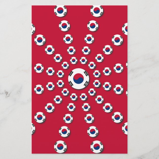 Papier J'aime le rouge (Devant)