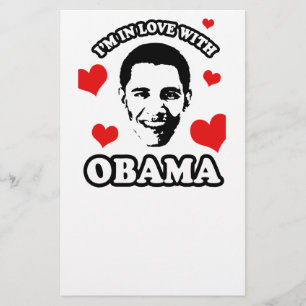 Papier J'aime Obama