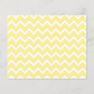 Papier Jaune clair et Zigzags blanc.