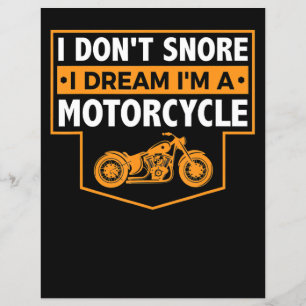 Papier Je Suis Un Véritable Cadeau Motocycliste Pour Les