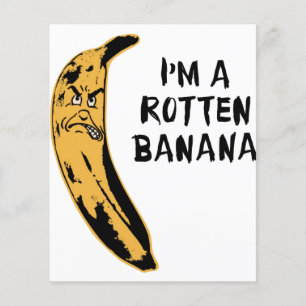 Papier Je suis une banane pourrie