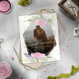 Papier Je viens de me marier Annonce de mariage de prin