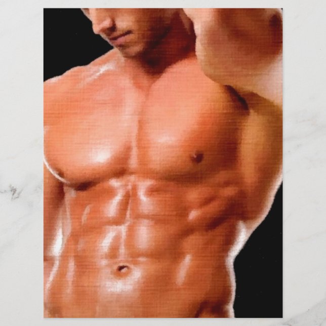 Papier Jeans foncés Hunk (Devant)