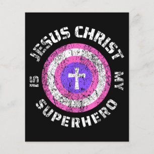 Papier Jésus Christ est mon super-héros Jésus