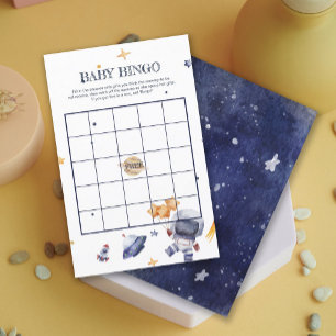 Papier Jeu de Baby Bingo pour la Fête Prénatale de Bébé F