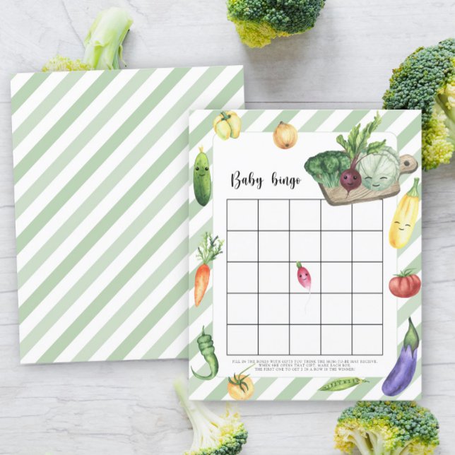 Papier Jeu de Baby shower Bingo local (Créateur téléchargé)