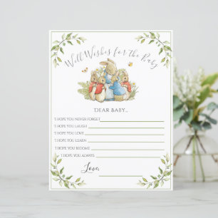Papier Jeu de Baby shower lapin