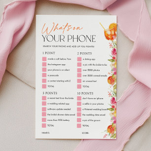 Papier Jeu de baby shower : Quel est le contenu de votre