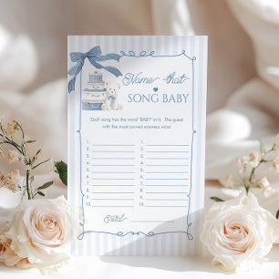 Papier Jeu de bébé Coquette de nurserie française Nommer 