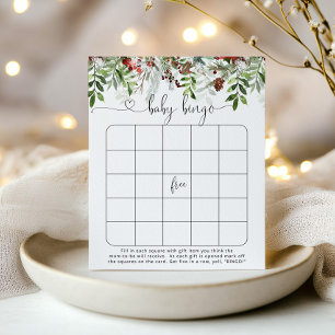 Papier Jeu de bingo à feuillage persistant