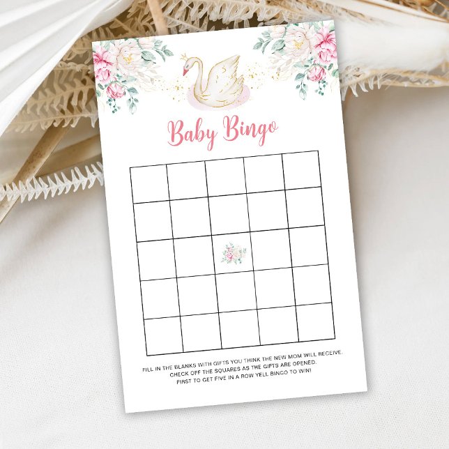 Papier Jeu de bingo bébé princesse cygne (Créateur téléchargé)