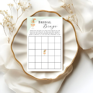 Papier Jeu de bingo de mariage Aperol Spritz pour la fête