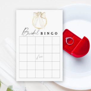 Papier Jeu de bingo pour enterrement de vie de jeune fill