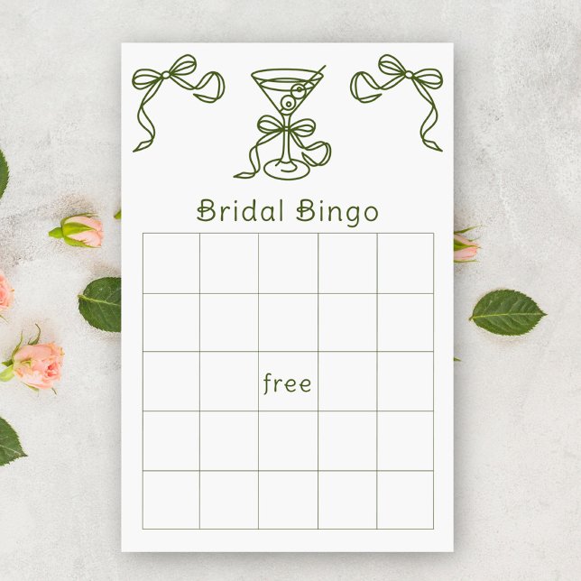 Papier Jeu de bingo pour enterrement de vie de jeune fill (Créateur téléchargé)