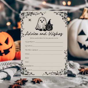 Papier Jeu de conseils et vœux gothiques vintage Hallowee