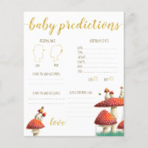 Jeu de devinette de prédictions pour bébé Champign