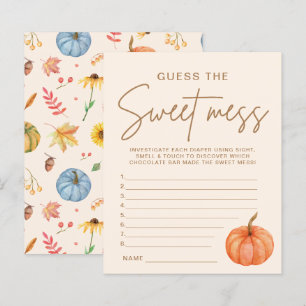 Papier Jeu de devinette du doux désordre pour Baby Shower